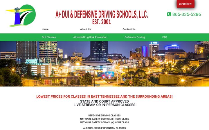 Screenshot of duischooltn.com