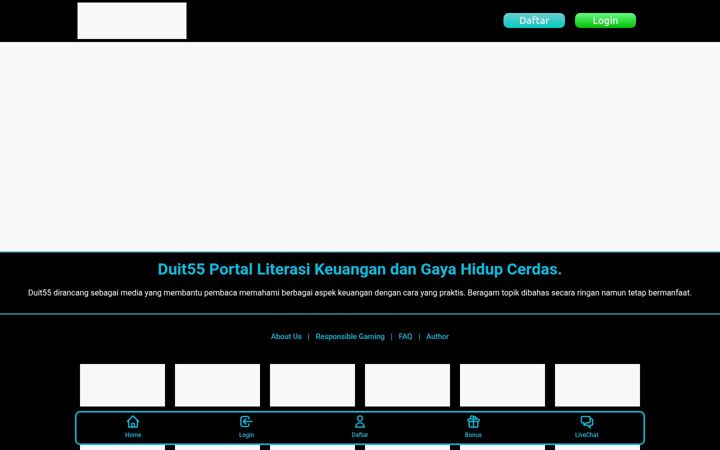 Screenshot of duit55.org