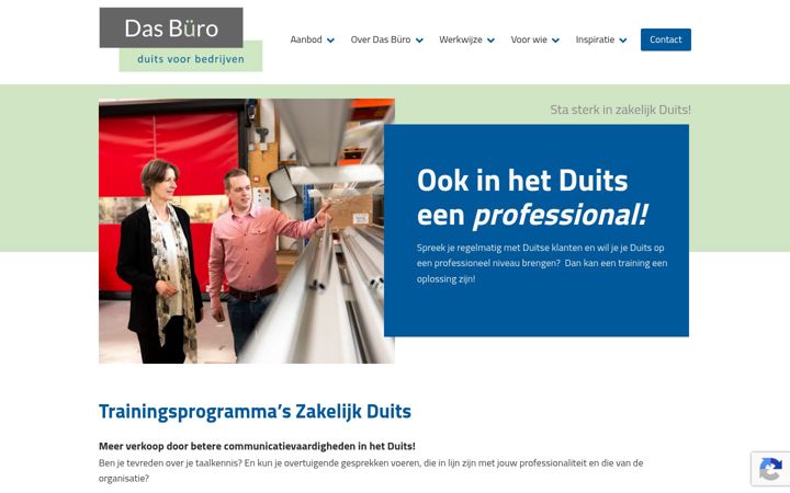 Screenshot di duitsvoorbedrijven.nl