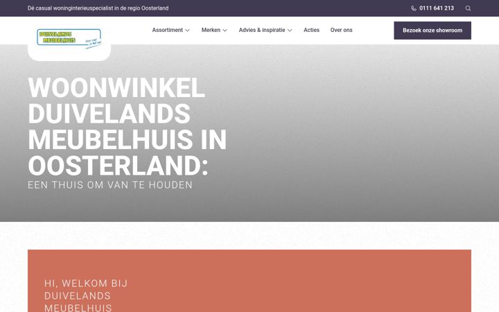 Screenshot di duivelandsmeubelhuis.nl