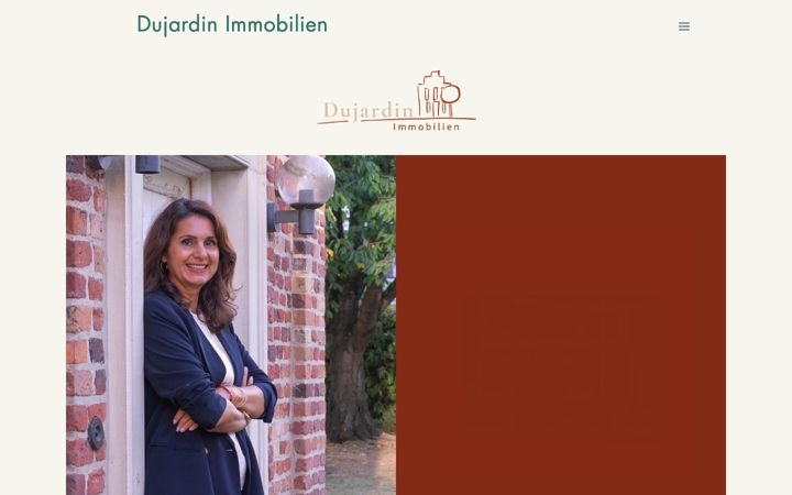Screenshot of dujardin-immobilien.com