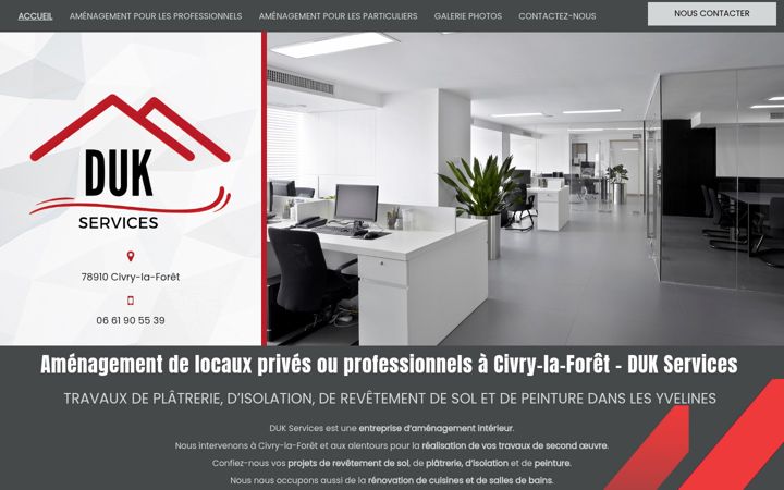 Screenshot of duk-services.fr