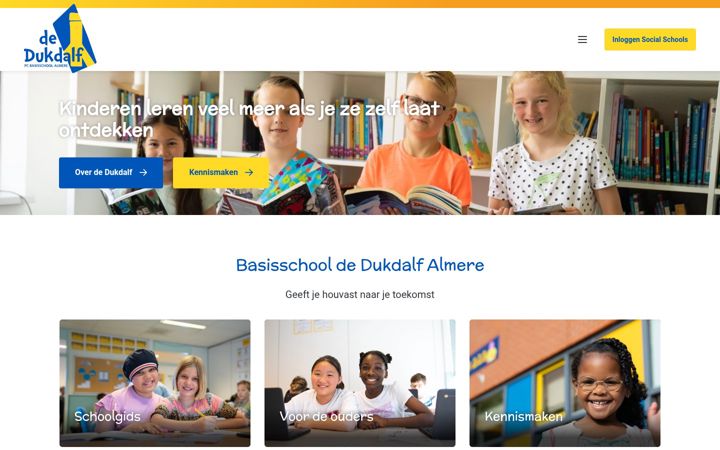 Screenshot di dukdalf-almere.nl