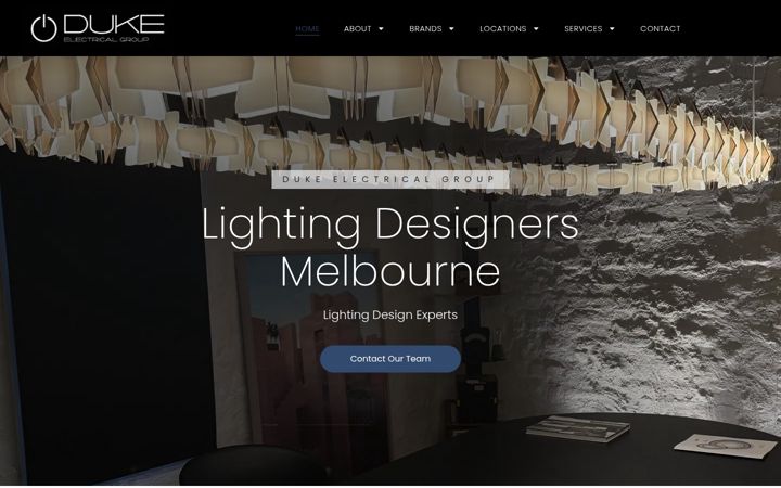 Posnetek zaslona dukelighting.com.au