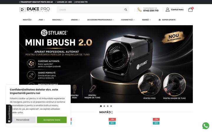 Screenshot of dukepro.ro