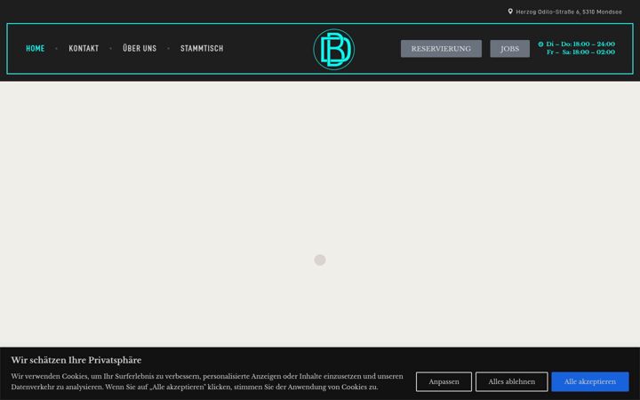 Screenshot von dukes-bar.at