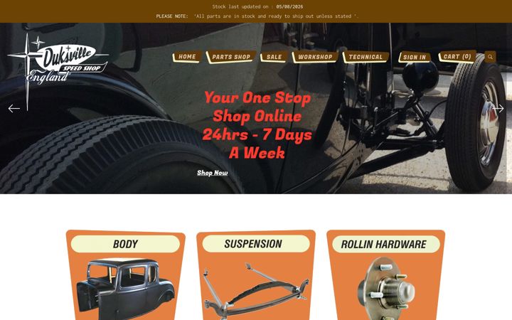 Screenshot of duksville.com