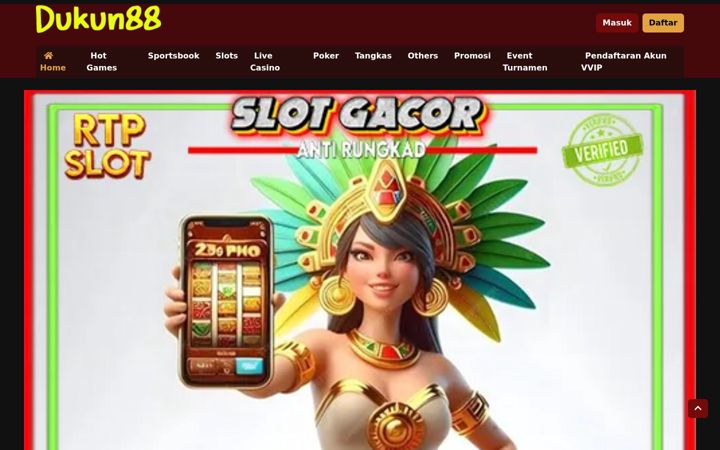 Screenshot of dukun88slot.org