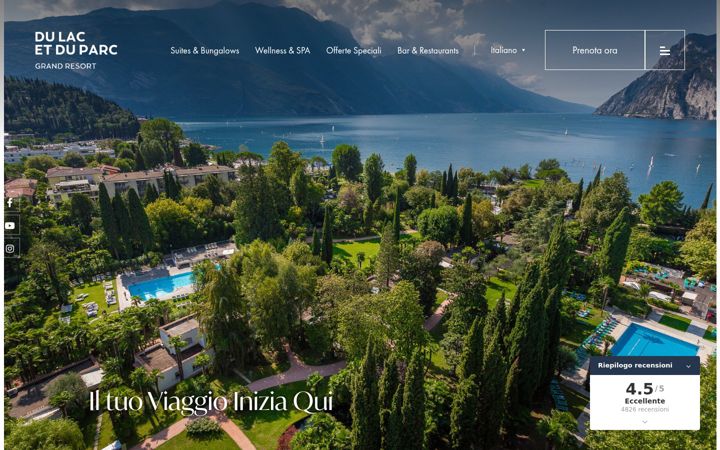 Screenshot of dulacetduparc.com