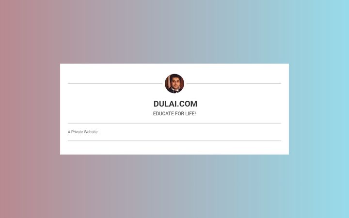 Screenshot of dulai.com