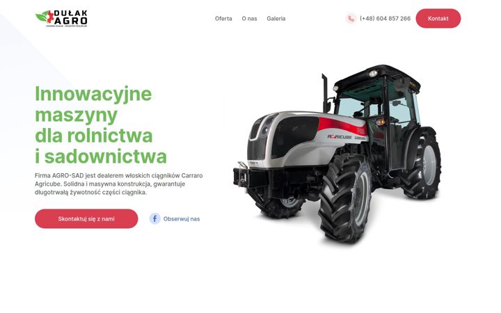 Screenshot of dulakmaszyny.com