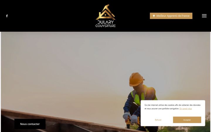 Screenshot of dulary-couverture.fr