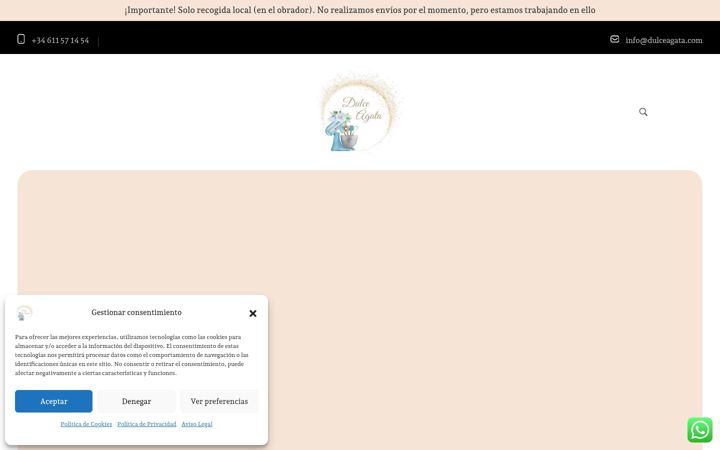 Screenshot of dulceagata.com
