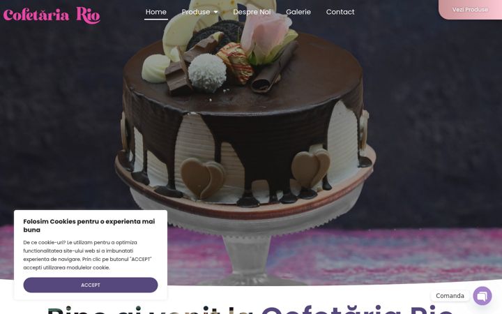 Screenshot of dulcebyrio.ro