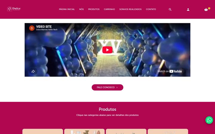 Screenshot of dulcedecora.com