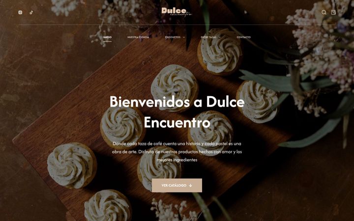 Skjámynd af dulceencuentro.es