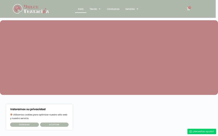 Screenshot of dulceetentacioon.com
