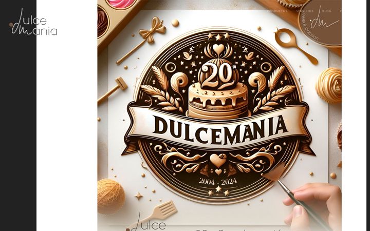 Snímek obrazovky dulcemania.es