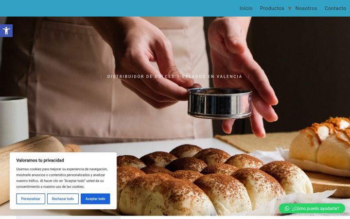 Screenshot of dulcesmartinez.com