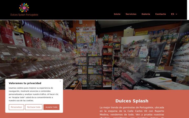 Screenshot of dulcessplash.com