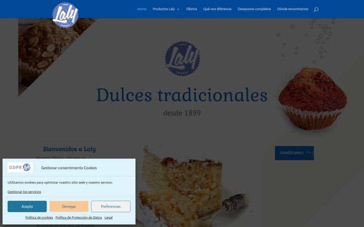 Ekrano kopija dulcestradicionaleslaly.es