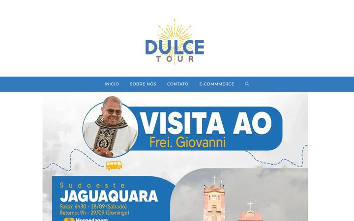 Skärmbild av dulcetour.com.br