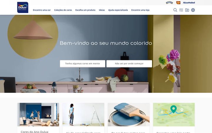 Screenshot of duluxmozambique.com
