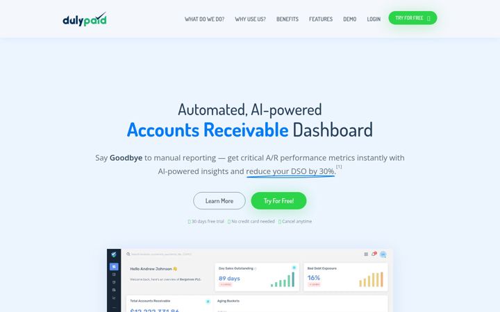 Screenshot of dulypaid.com