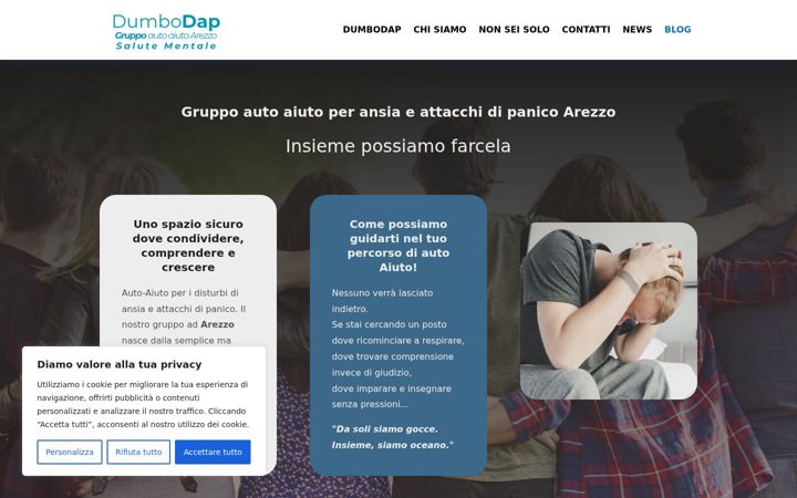 Screenshot di dumbodap.it