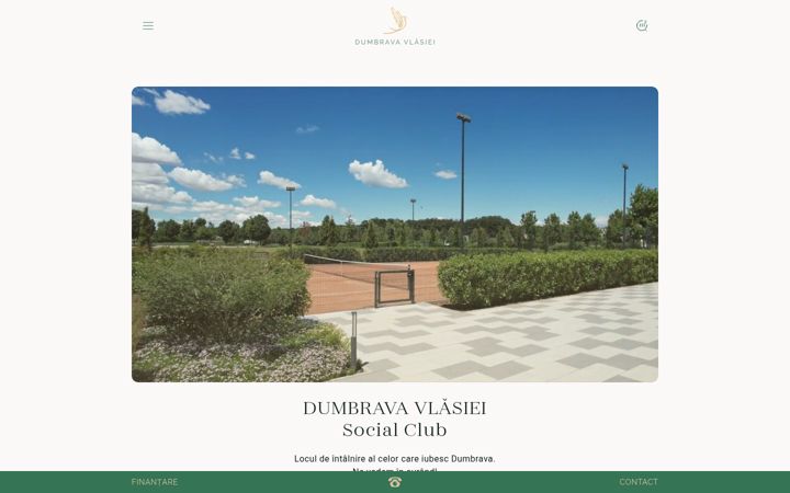 Screenshot of dumbravavlasiei.ro