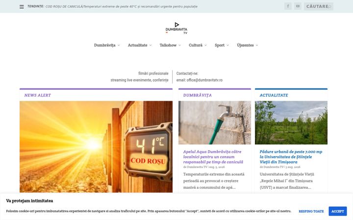 Képernyőkép: dumbravitatv.ro