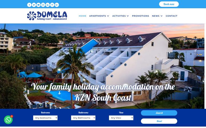 Екранна снимка на dumelamargate.co.za