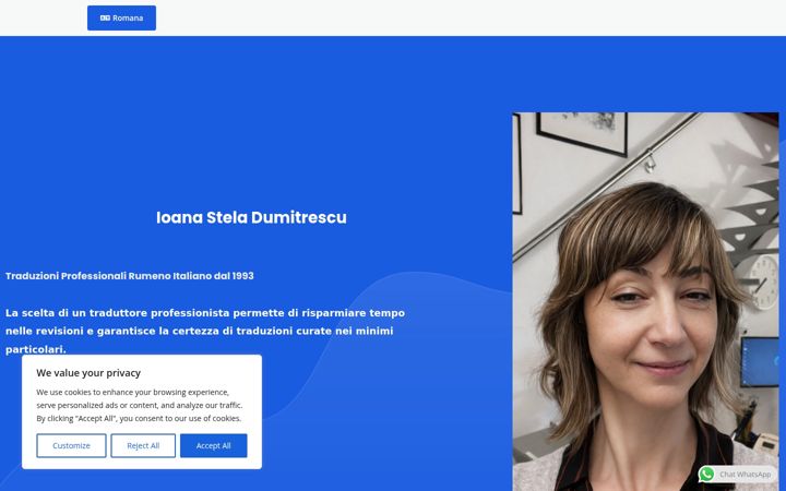 Screenshot di dumitrescu.it