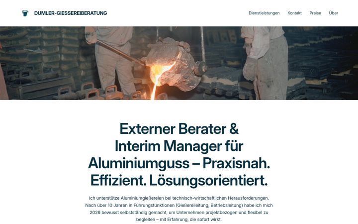 Screenshot of dumler-consulting.de