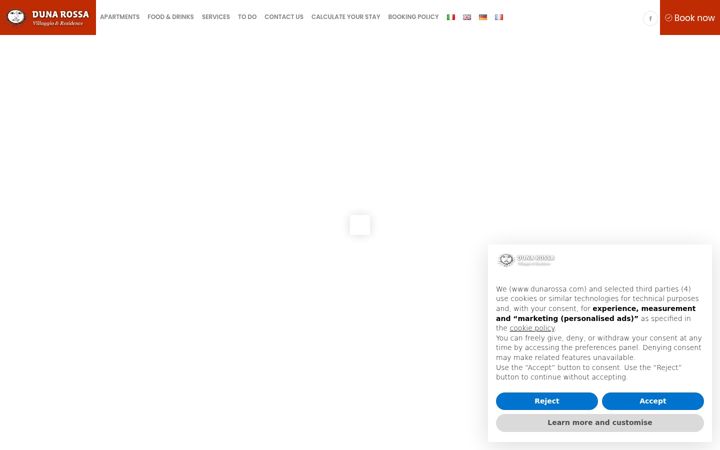 Screenshot of dunarossa.com