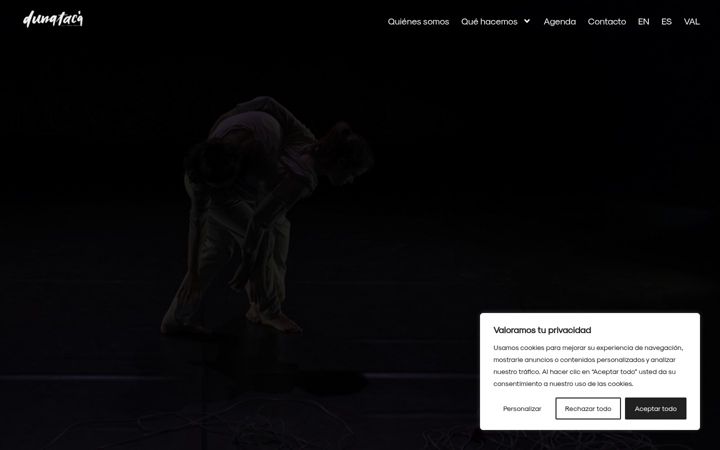 Screenshot of dunataca.com