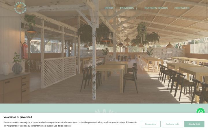 Screenshot of dunaviva.com