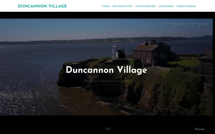Screenshot ta' duncannonvillage.ie