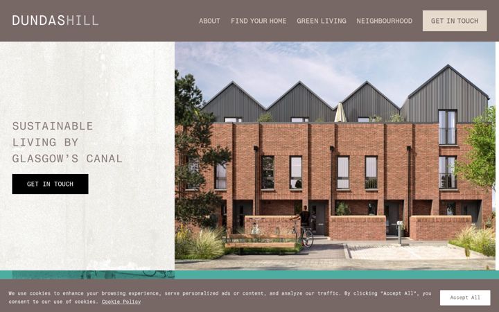 Screenshot of dundashill.com