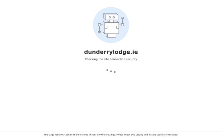 Screenshot ta' dunderrylodge.ie