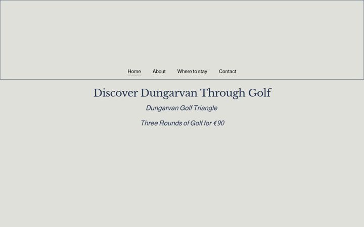 Screenshot of dungarvangolftriangle.com