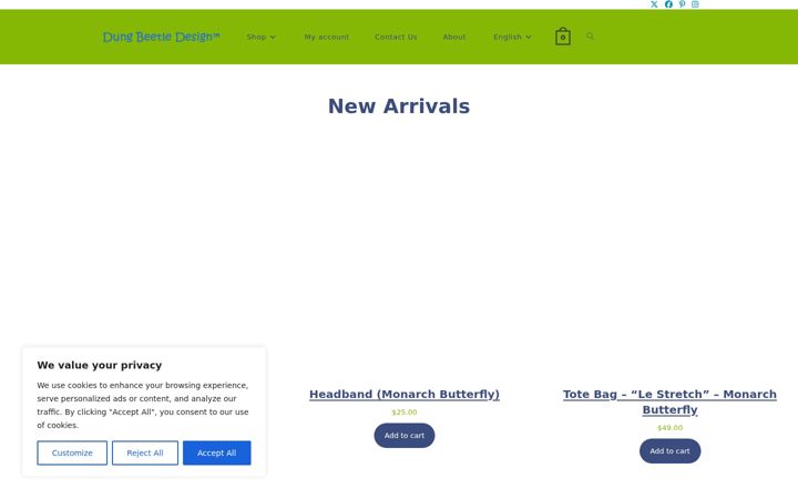 Screenshot of dungbeetledesign.com