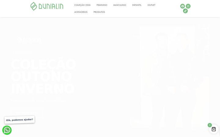 Skärmbild av dunialin.com.br