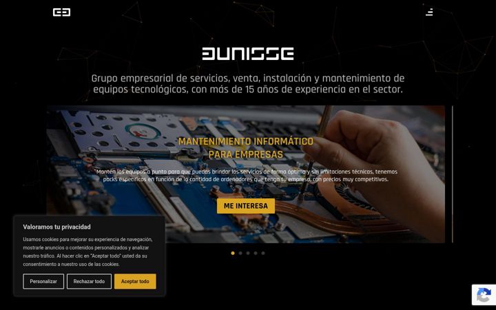 Screenshot of dunisse.com