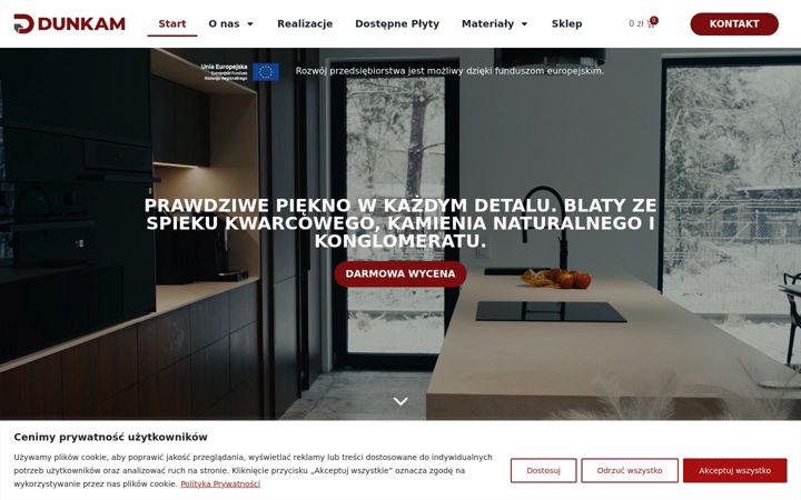 Posnetek zaslona dunkam.pl