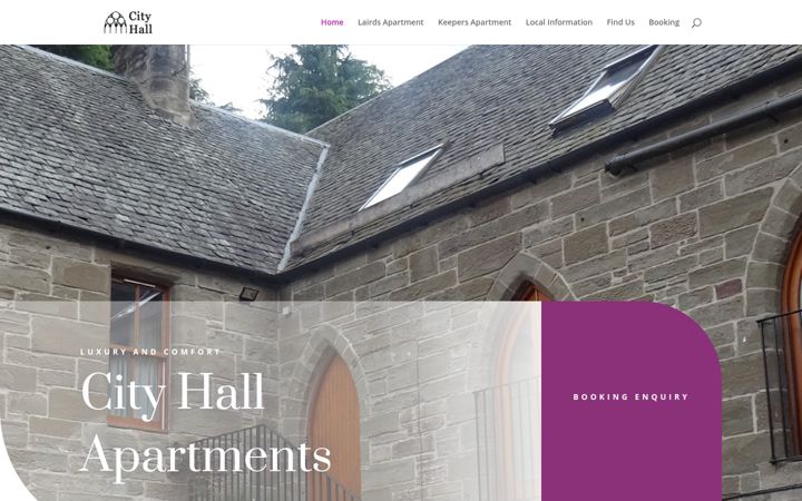 Screenshot di dunkeldselfcatering.co.uk