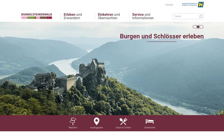 Screenshot von dunkelsteinerwald-erleben.at