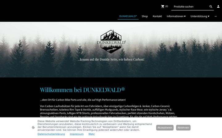 Screenshot di dunkelwald.eu