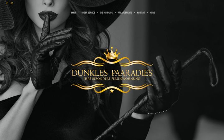 Screenshot of dunkles-paaradies.com