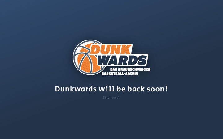 Screenshot of dunkwards.de